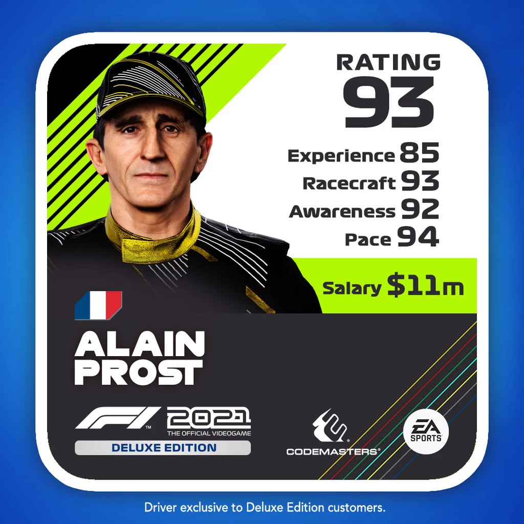 Alain Prost (93) - 51 zwycięstw, 41 najszybszych okrążeń i cztery tytuły mistrza świata.