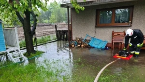 Strażacy walczą ze skutkami podtopień