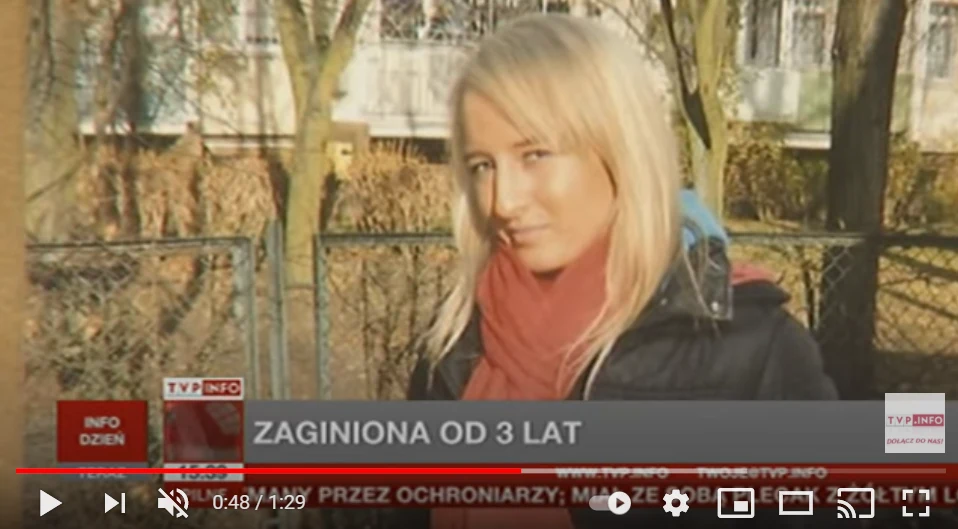 Iwona poszukiwana jest od wielu lat Iwona poszukiwana jest od wielu lat