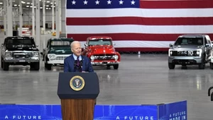 Joe Biden w zakładach Forda