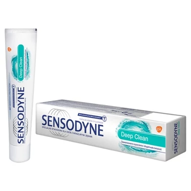 Sensodyne Deep Clean Pasta do zębów z fluorkiem 75 ml - 8