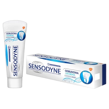 Sensodyne Mint Odbudowa i Ochrona Wyrób medyczny pasta do zębów z fluorkiem 75 ml - 6