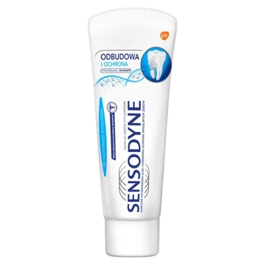 Sensodyne Mint Odbudowa i Ochrona Wyrób medyczny pasta do zębów z fluorkiem 75 ml - 5