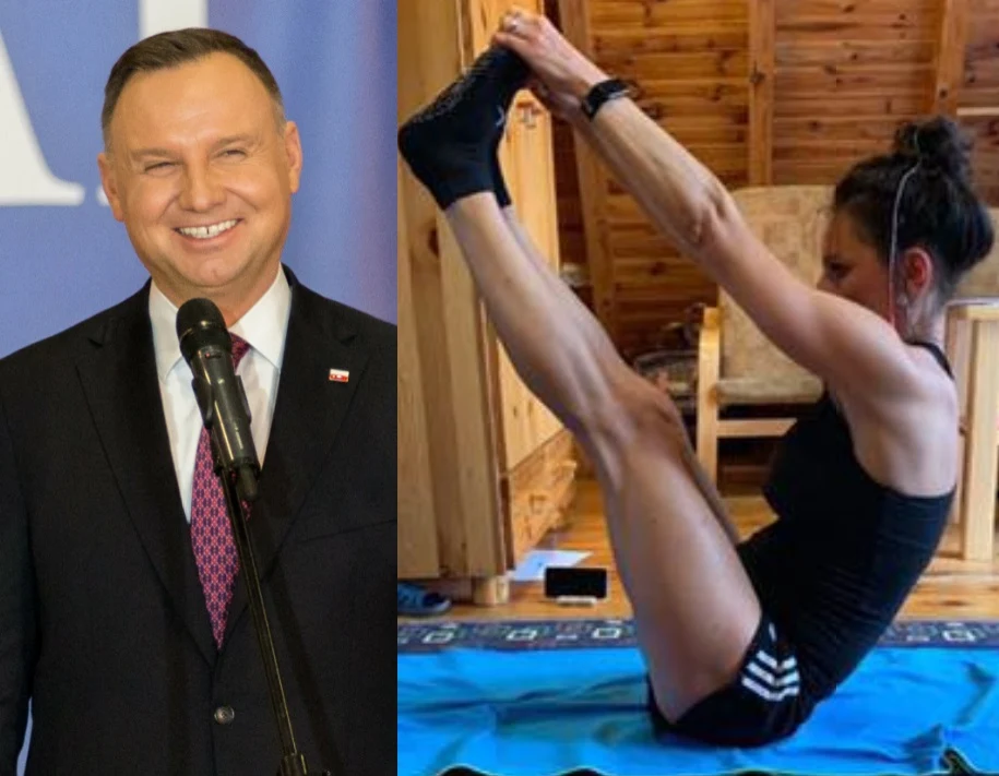 Duda z siostrą Duda z siostrą