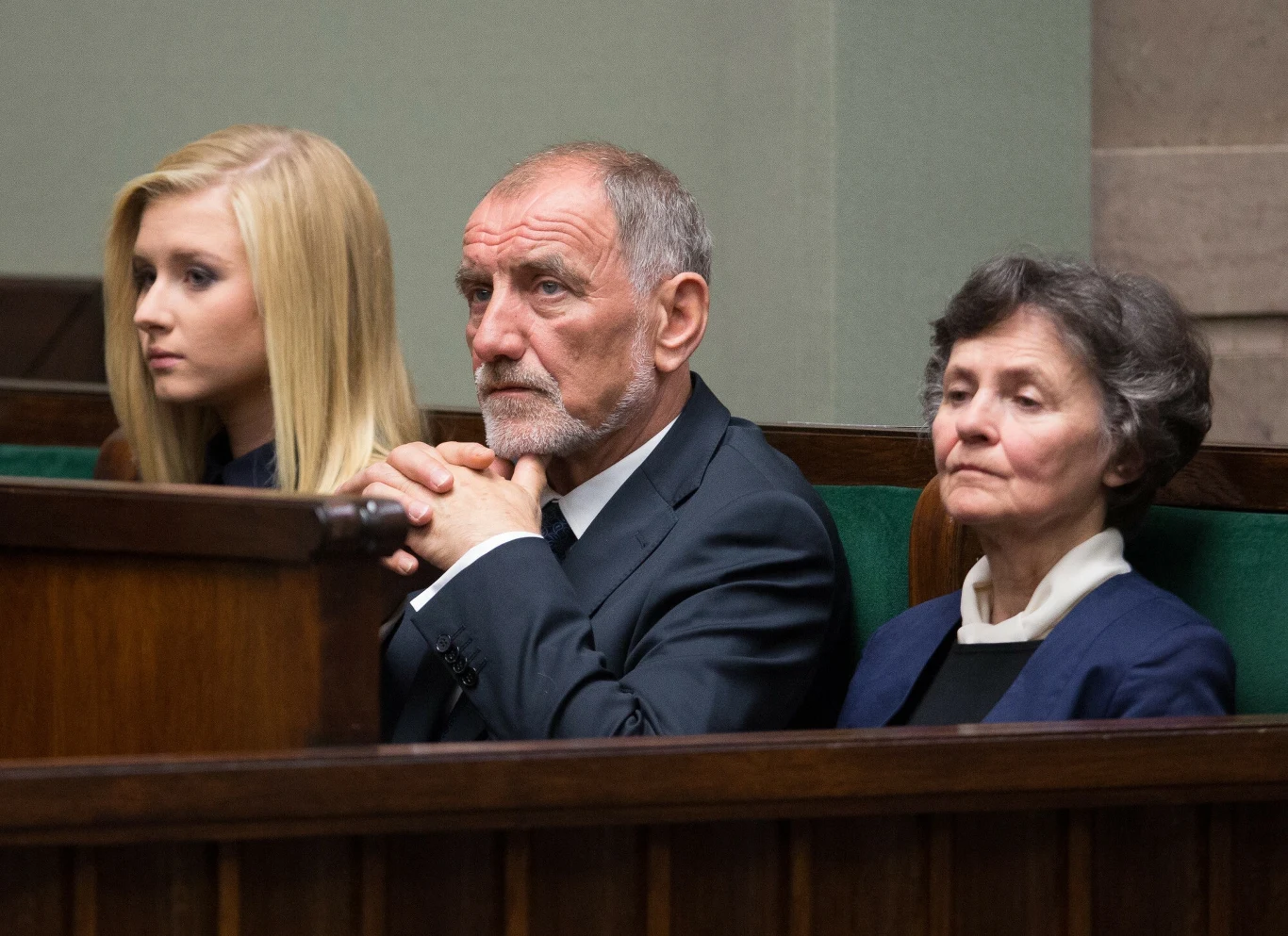 Kinga Duda z dziadkami Kinga Duda z dziadkami