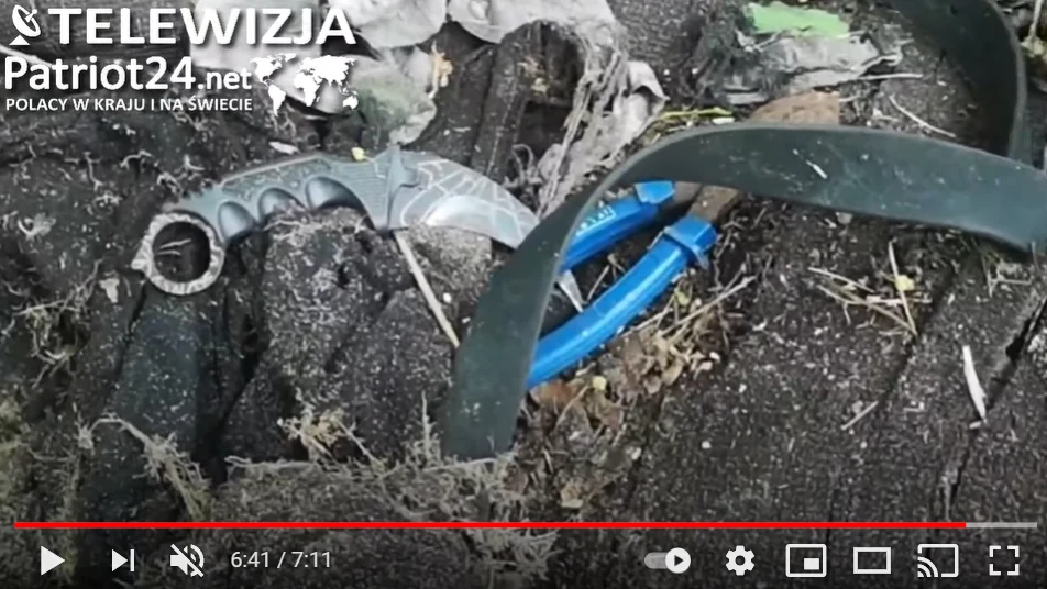 Maja Rutkowski pokazała, co znaleziono we wskazanym miejscu Maja Rutkowski pokazała, co znaleziono we wskazanym miejscu