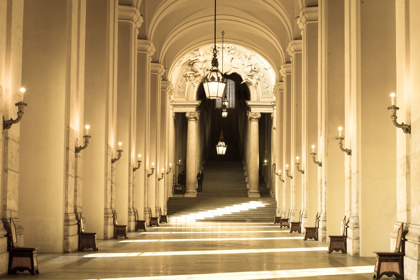 Scala Regia robią wrażenie nawet na współczesnych zwiedzających