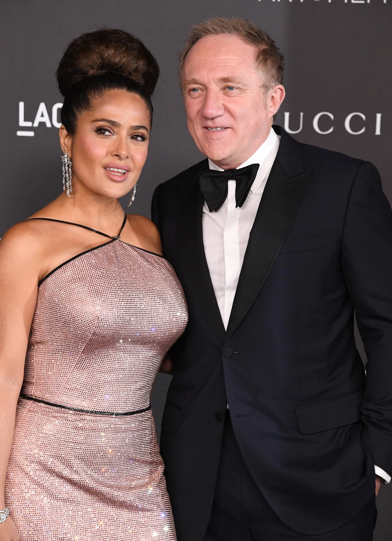 Salma Hayek z mężem Salma Hayek z mężem