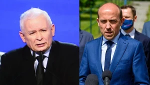 Jarosław Kaczyński i Borys Budka