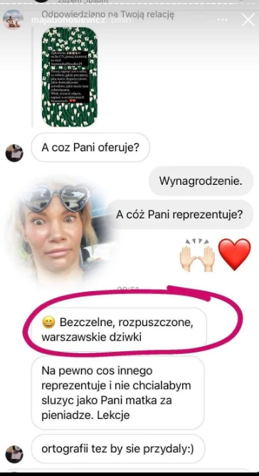 Maja Bohosiewicz szuka asystentki, fot. https://www.instagram.com/majabohosiewicz/ Maja Bohosiewicz szuka asystentki, fot. https://www.instagram.com/majabohosiewicz/