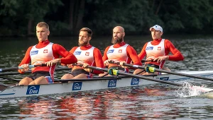 Michał Szpakowski, Marcin Brzeziński, Mikołaj Burda i Mateusz Wilangowski