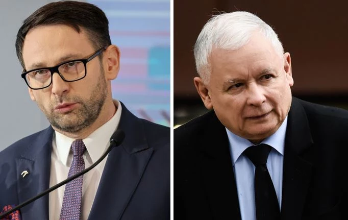 Daniel Obajtek, prezes PKN Orlen ( Jacek Domiński/REPORTER), Jarosław Kaczyński (Omar Marques Getty Images)