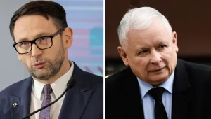 Daniel Obajtek, prezes PKN Orlen ( Jacek Domiński/REPORTER), Jarosław Kaczyński (Omar Marques Getty Images)