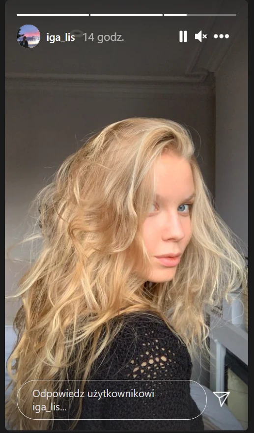 Iga Lis/ zdjęcie pochodzi z https://www.instagram.com/iga_lis/?hl=pl