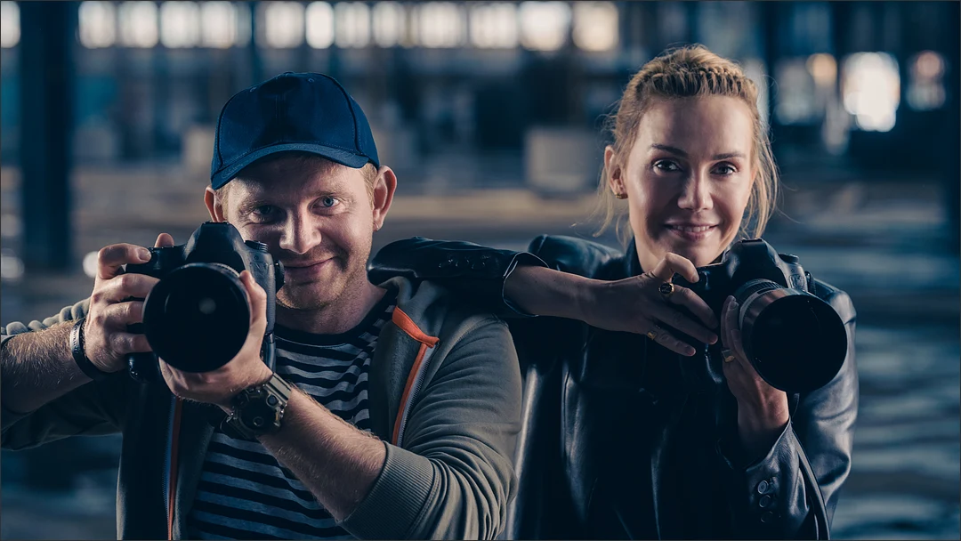 Olga Bołądź i Rafał Zawierucha 