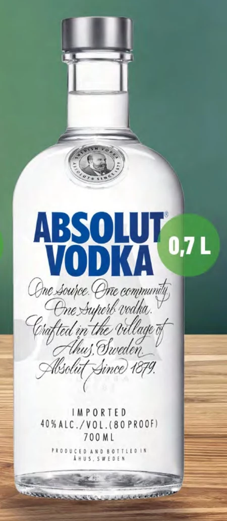 Wódka Absolut