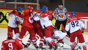 Czechy - Rosja na MŚ Elity