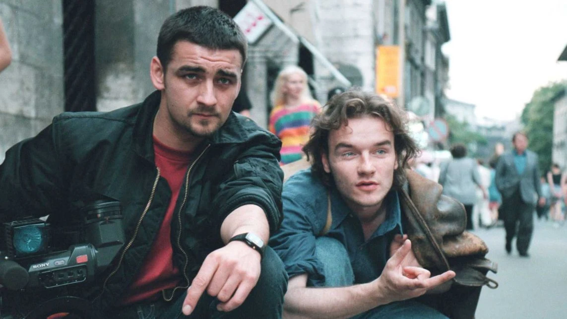 Robert Gonera i Redbad Klijnstra w filmie "Gry uliczne" Robert Gonera i Redbad Klijnstra w filmie "Gry uliczne"