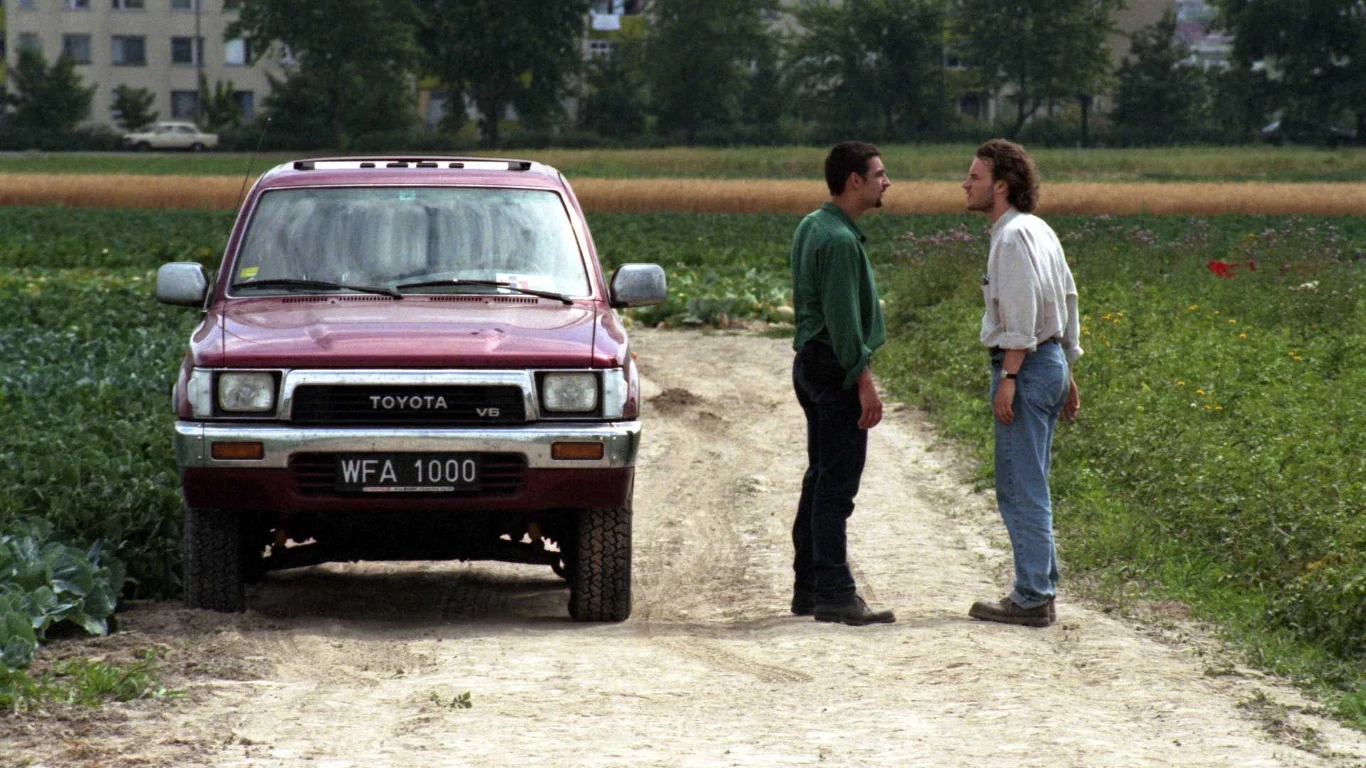 Robert Gonera i Redbad Klijnstra w filmie "Gry uliczne" Robert Gonera i Redbad Klijnstra w filmie "Gry uliczne"