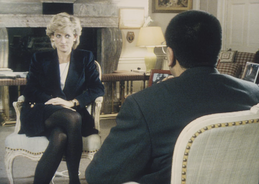 Księżna Diana podczas słynnego wywiadu z Martinem Bashirem dla BBC