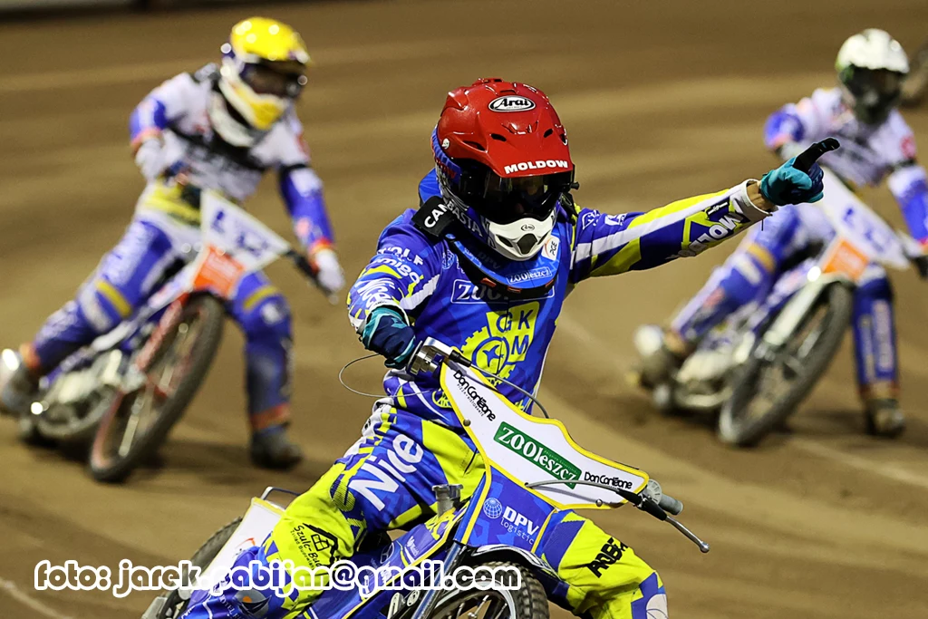 Nicki Pedersen zadowolony ze zwycięstwa Nicki Pedersen zadowolony ze zwycięstwa