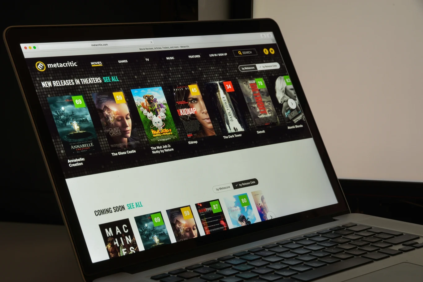 Serwis Metacritic agreguje oceny wielu produktów