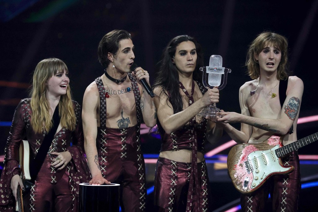 Grupa Maneskin wygrała Eurowizję 2021