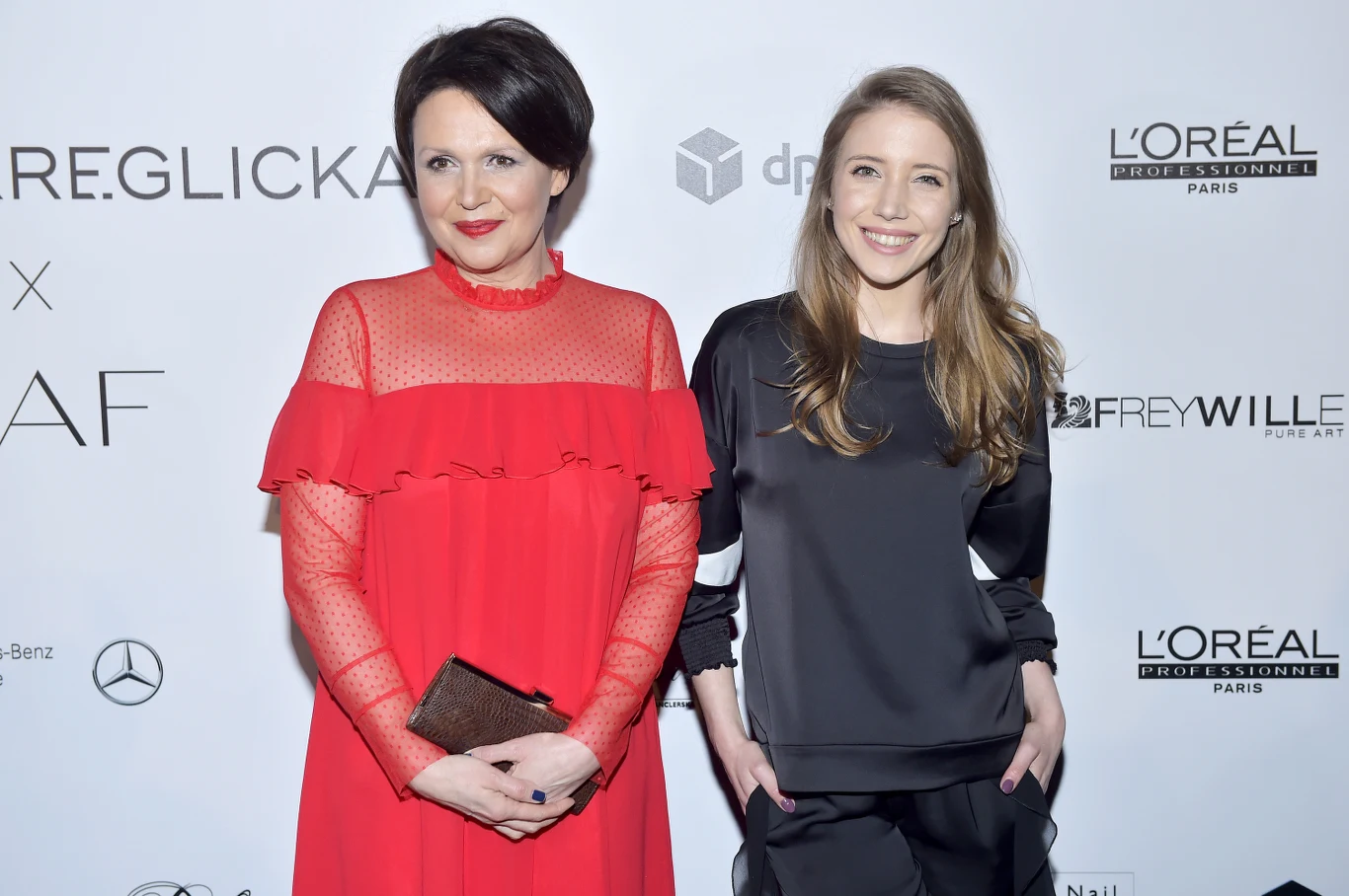 Małgorzata Pieńkowska z córką, Inką Sobalą Małgorzata Pieńkowska z córką, Inką Sobalą