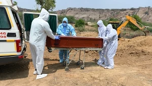 Ofiara COVID-19 w Indiach