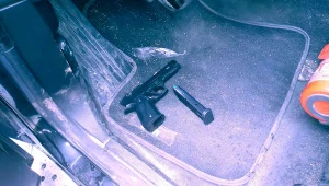 Przeszukanie samochodu porywacza