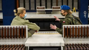 Marta Manowska na planie "Kobiet w drodze"