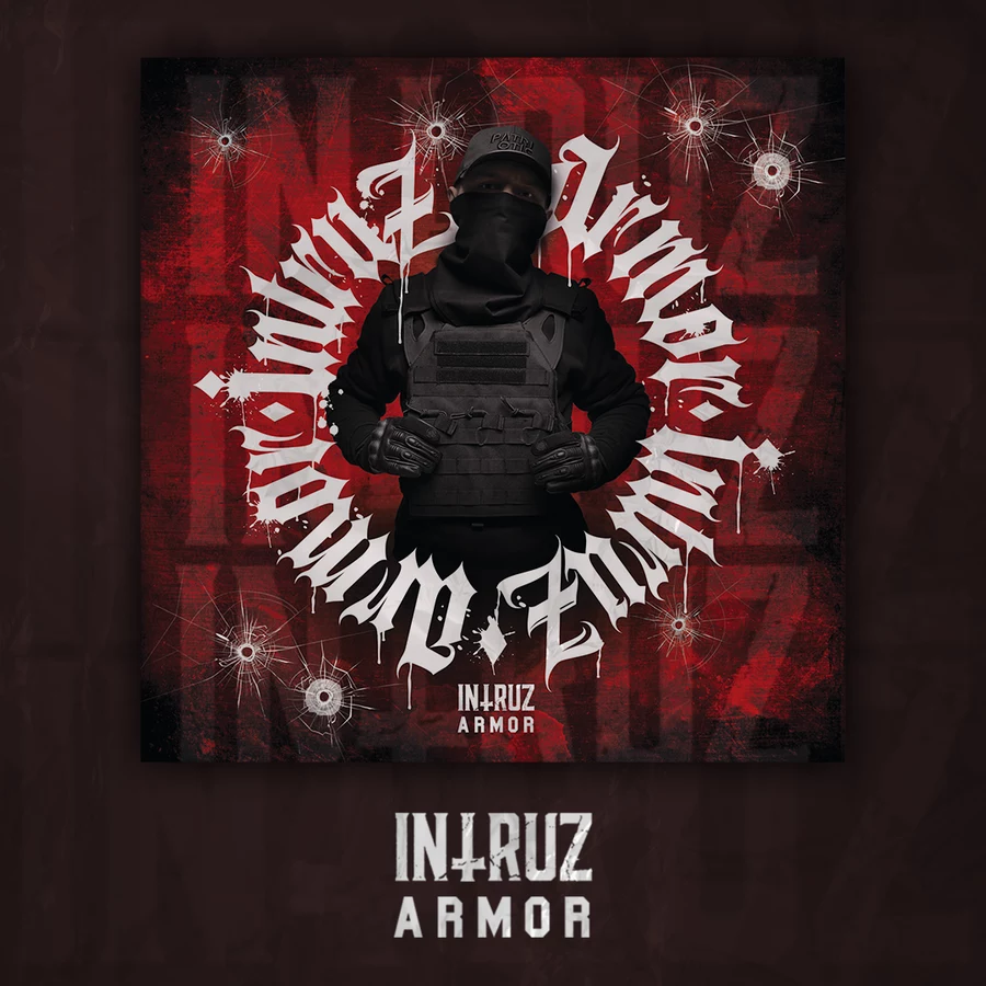 Okładka płyty "Armor" Intruza