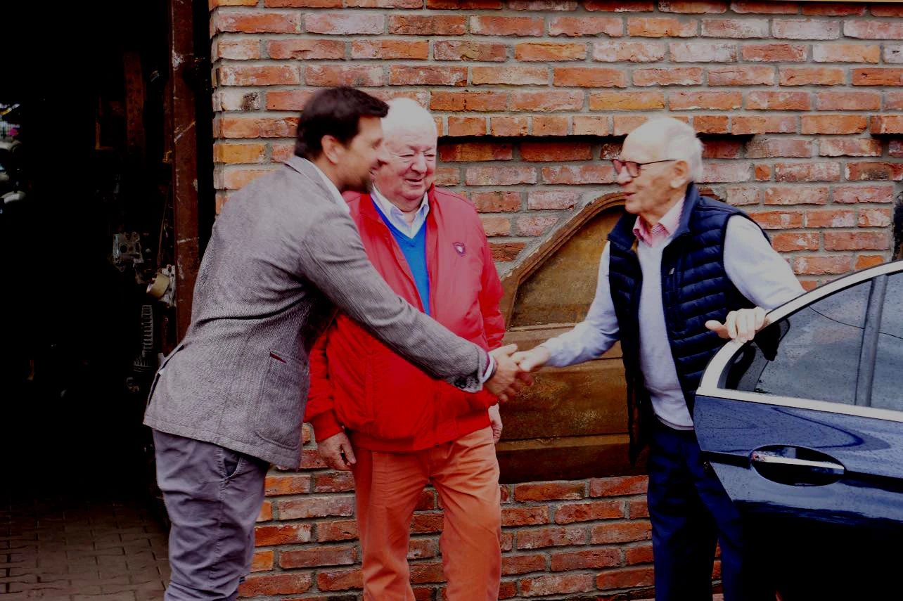 Od lewej Patryk Mikiciuk, Robert Mucha i Sobiesłąw Zasada 