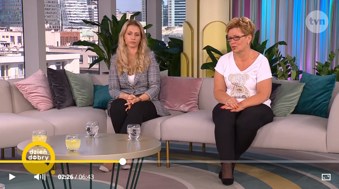 Iza z mamą w "Dzień dobry TVN" Iza z mamą w "Dzień dobry TVN"