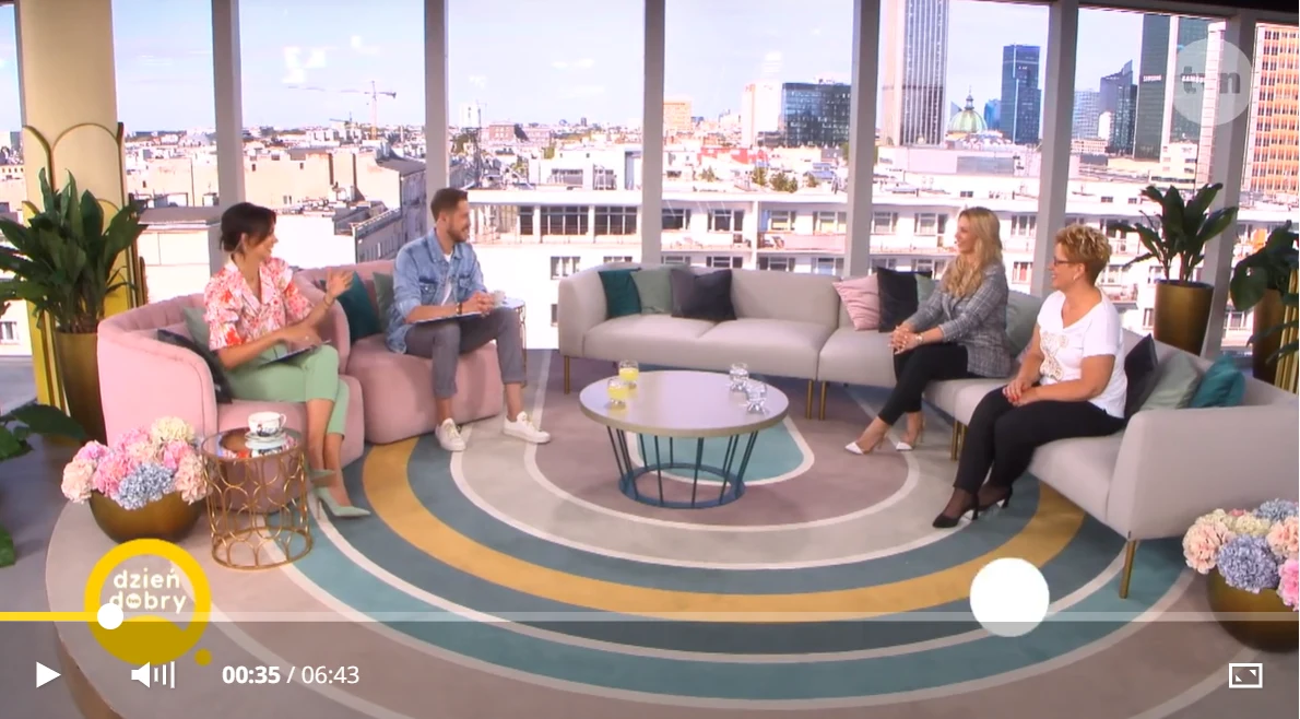 Iza z mamą w "Dzień dobry TVN" Iza z mamą w "Dzień dobry TVN"
