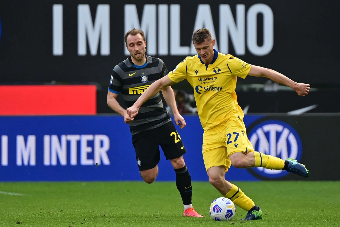 Christian Eriksen i Paweł Dawidowicz