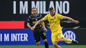 Christian Eriksen i Paweł Dawidowicz