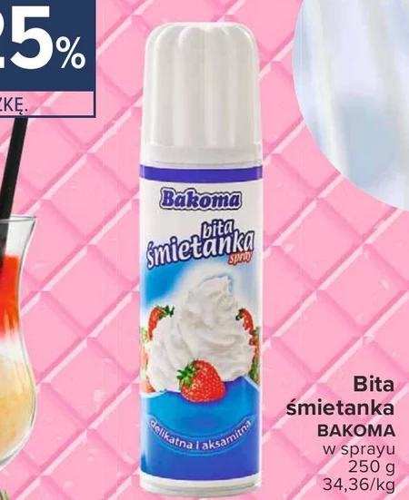 Bita śmietana Bakoma