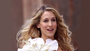 Sarah Jessica Parker na planie produkcji "Seks w wielkim mieście"