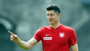 Robert Lewandowski stawił się na zgrupowanie kadry w doskonałym humorze
