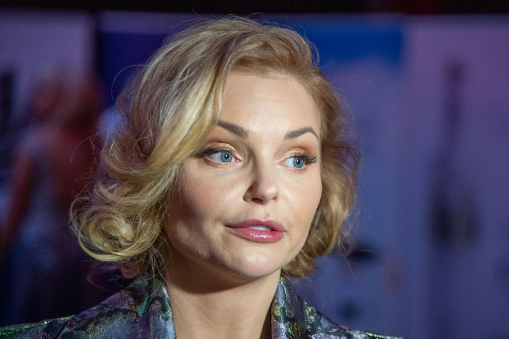 Izabella Miko podczas uroczystej premiery filmu "Futro z misia" w 2019 roku 