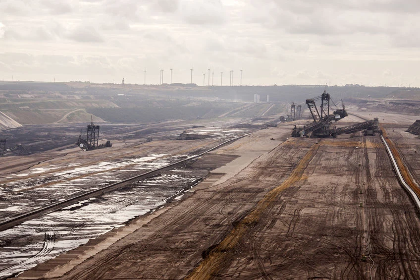Niemiecka kopalnia węgla brunatnego