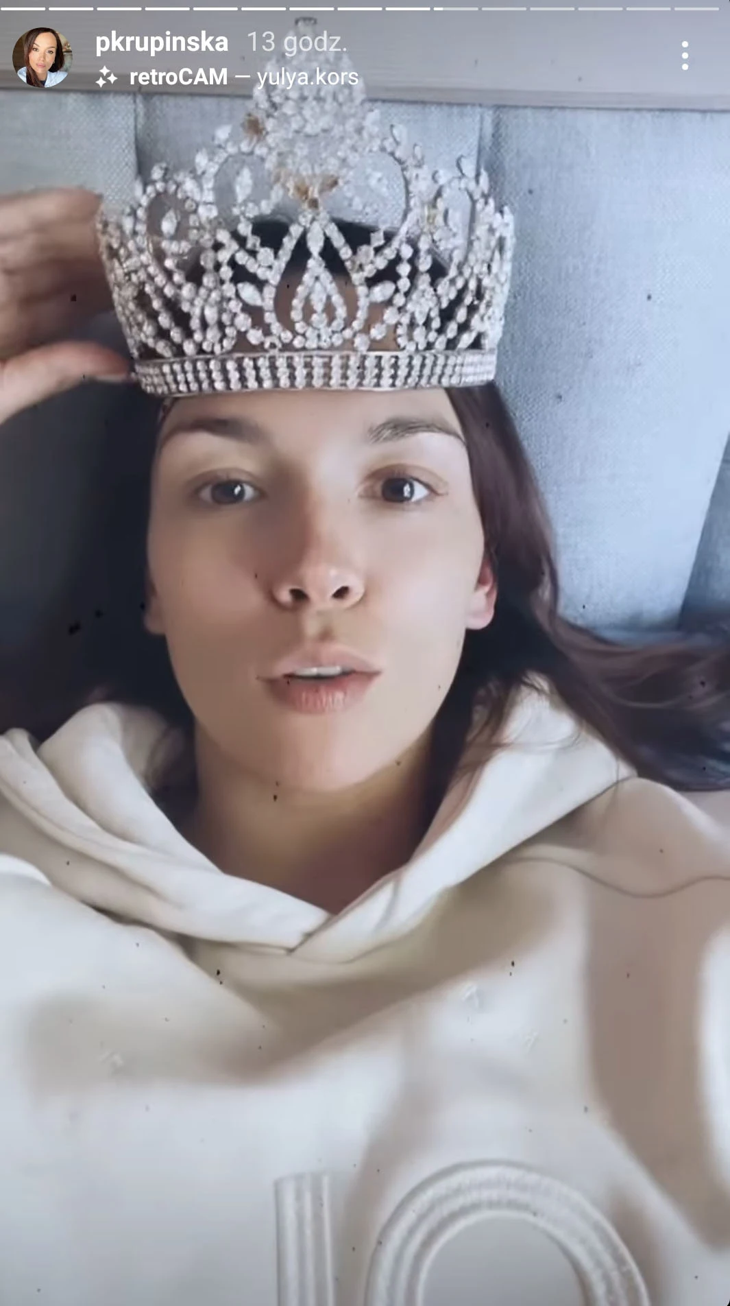 Paulina Krupińska-Karpiel w swojej koronie Miss Polonii fot. https://www.instagram.com/pkrupinska/ Paulina Krupińska-Karpiel w swojej koronie Miss Polonii fot. https://www.instagram.com/pkrupinska/