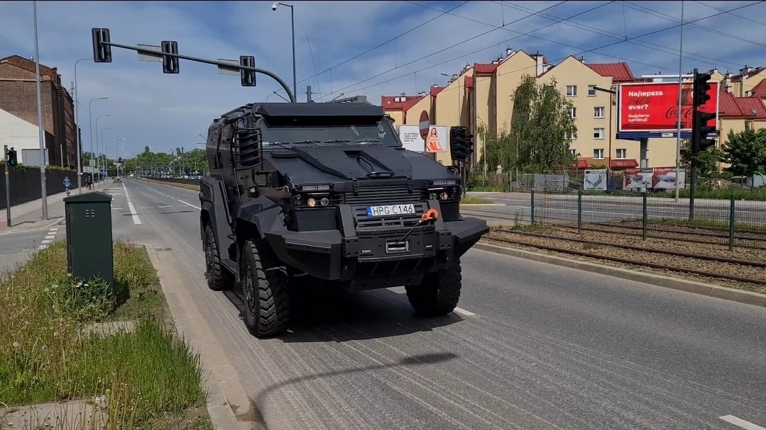 TUR na krakowskiej ulicy TUR na krakowskiej ulicy