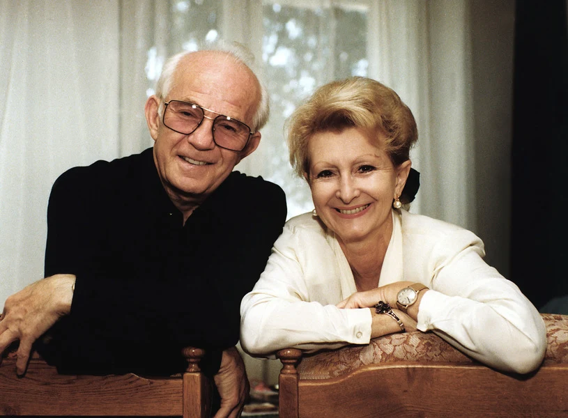 Jadwiga Barańska i Jerzy Antczak Jadwiga Barańska i Jerzy Antczak