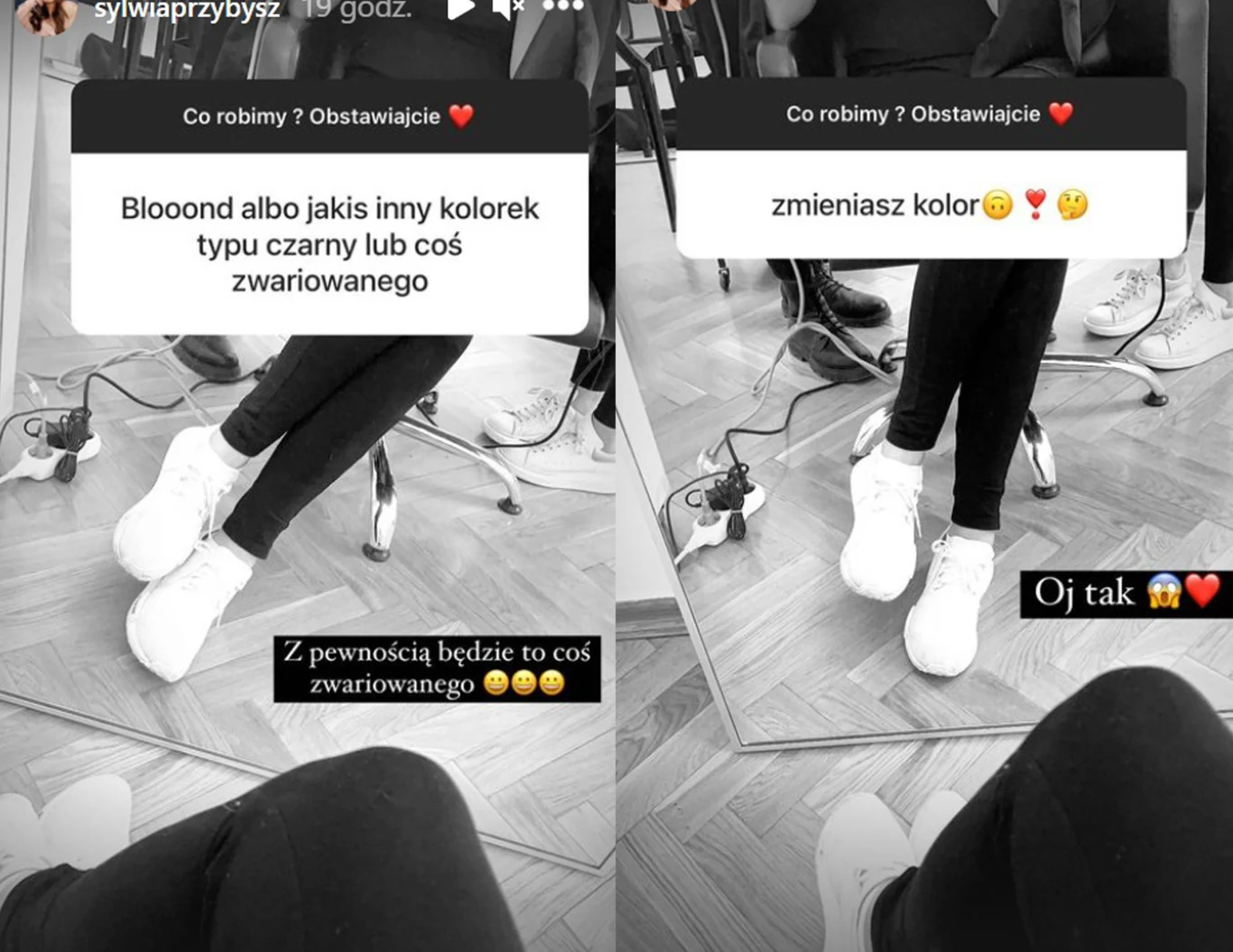 Fani Przybysz od razu obstawiali, że przemiana youtuberki będzie odważna fot. https://www.instagram.com/sylwiaprzybysz/