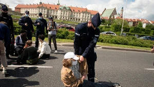 Aktywiści zablokowali Wisłostradę