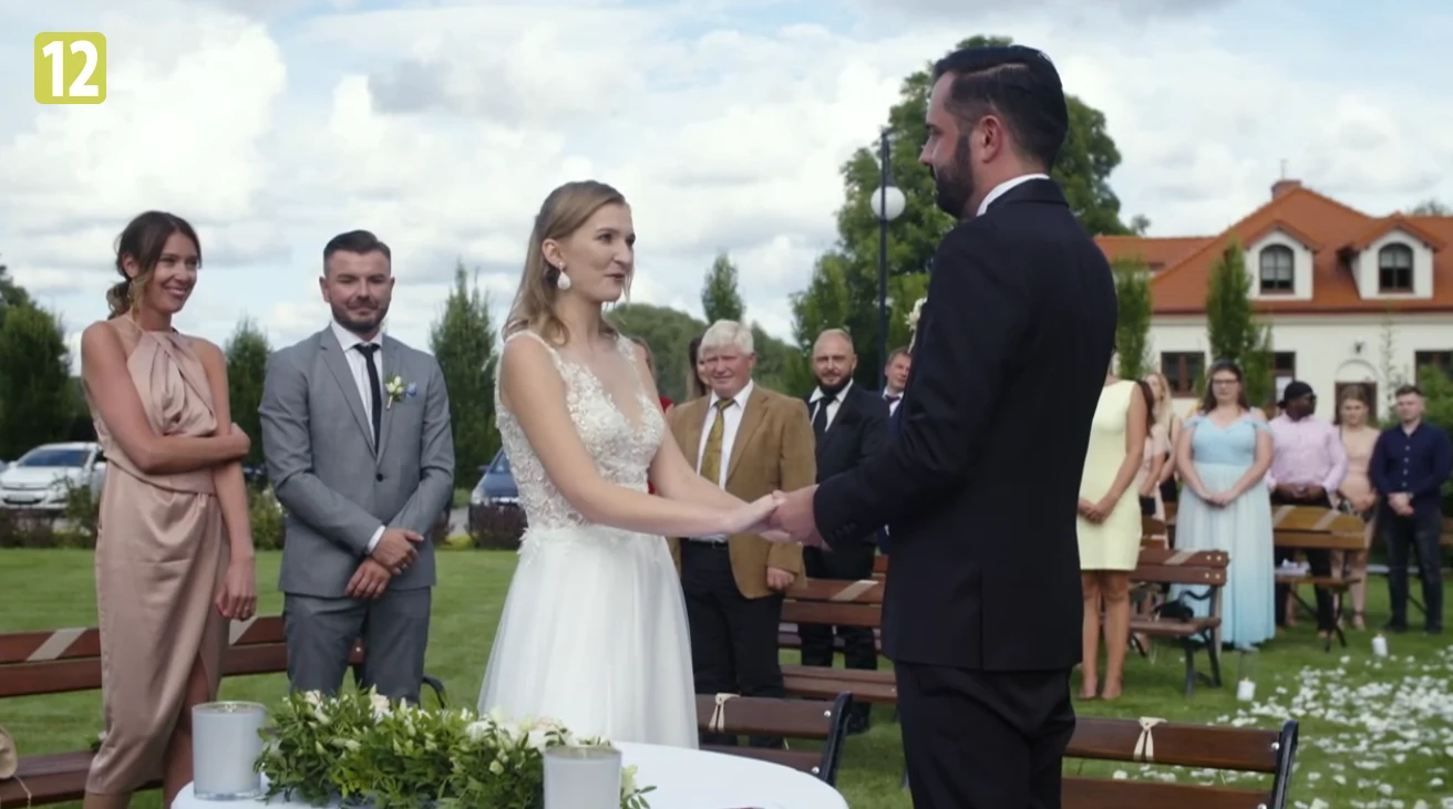 Iga i Karol w dniu ślubu Iga i Karol w dniu ślubu