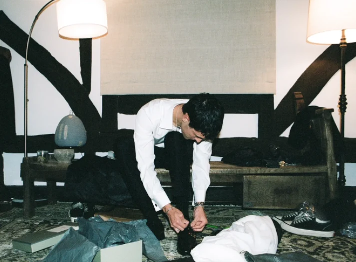 Dalton Gomez - mąż Ariany Grande, fot: Stefan Kohli dla Vogue Magazine Dalton Gomez - mąż Ariany Grande, fot: Stefan Kohli dla Vogue Magazine