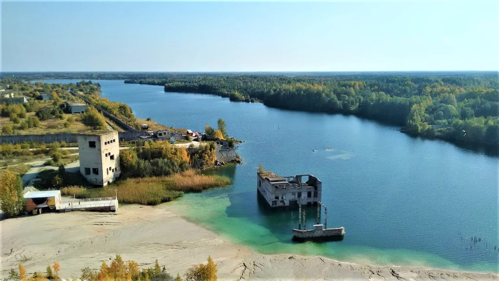 Estonia jest krajem wybitnie nizinnym. Widać to ze szczytu hałdy